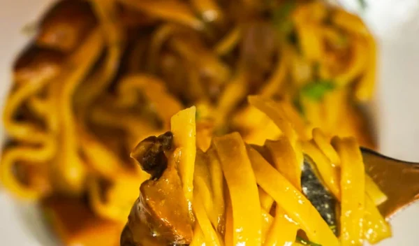 Tagliatelle with Mushrooms