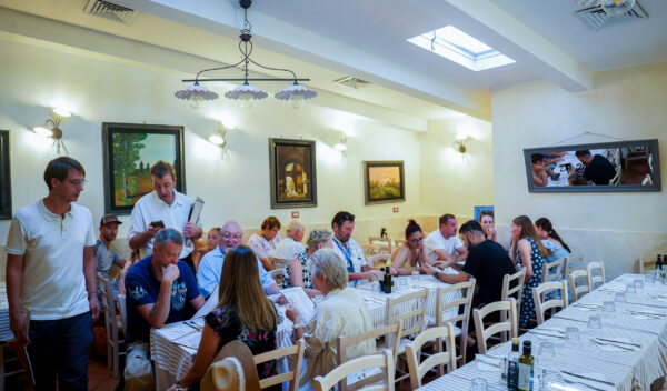Indoor Seating at Ristorante Da Marcello